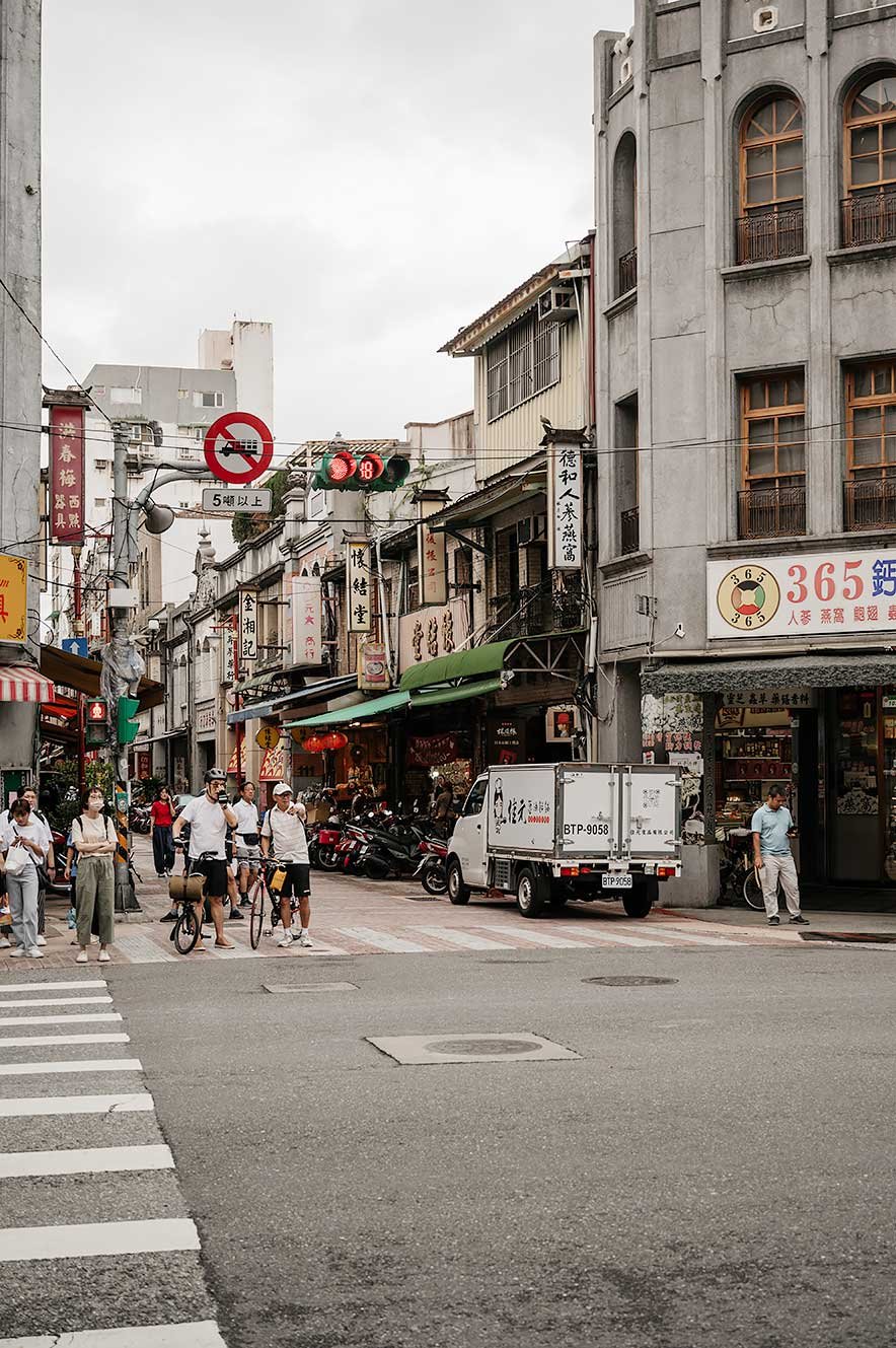 Dihua straat, de oudste straat in Taipei