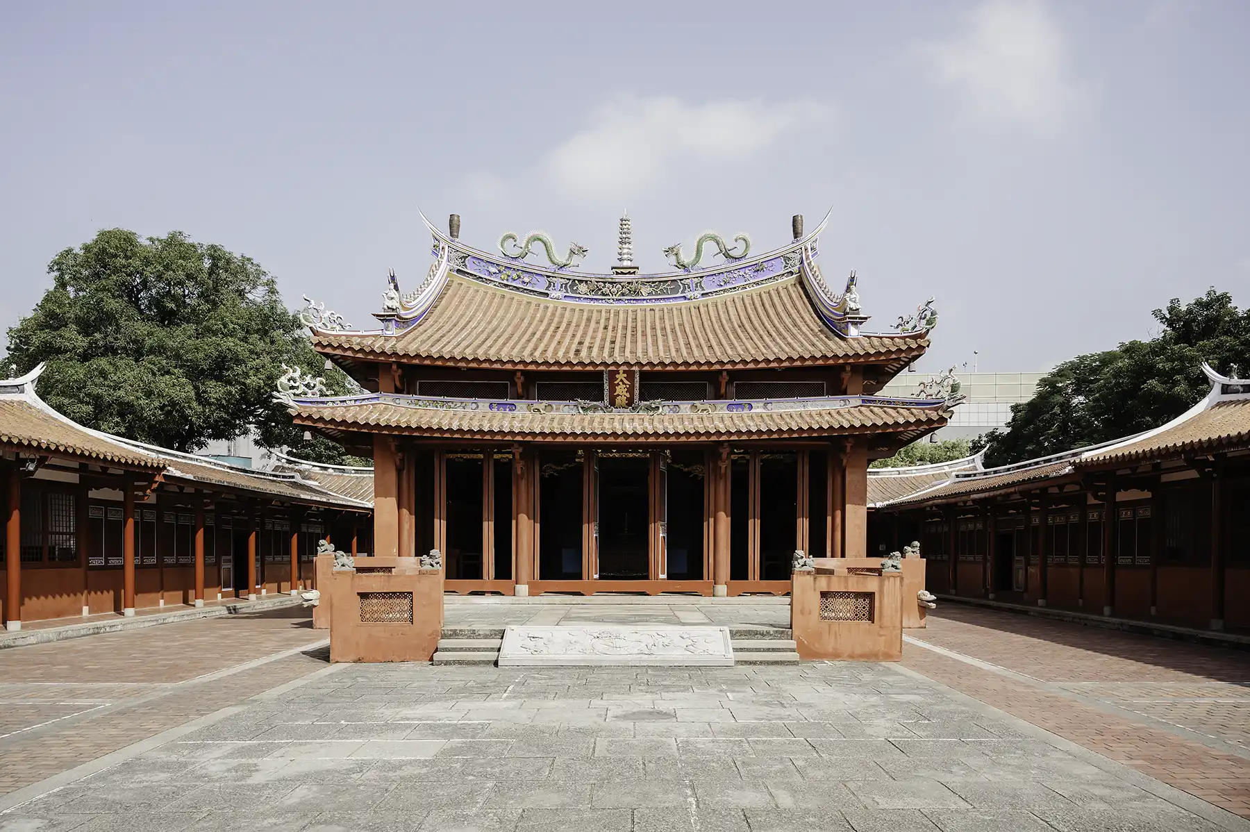 Confucius Tempel in Tainan, Taiwan. 