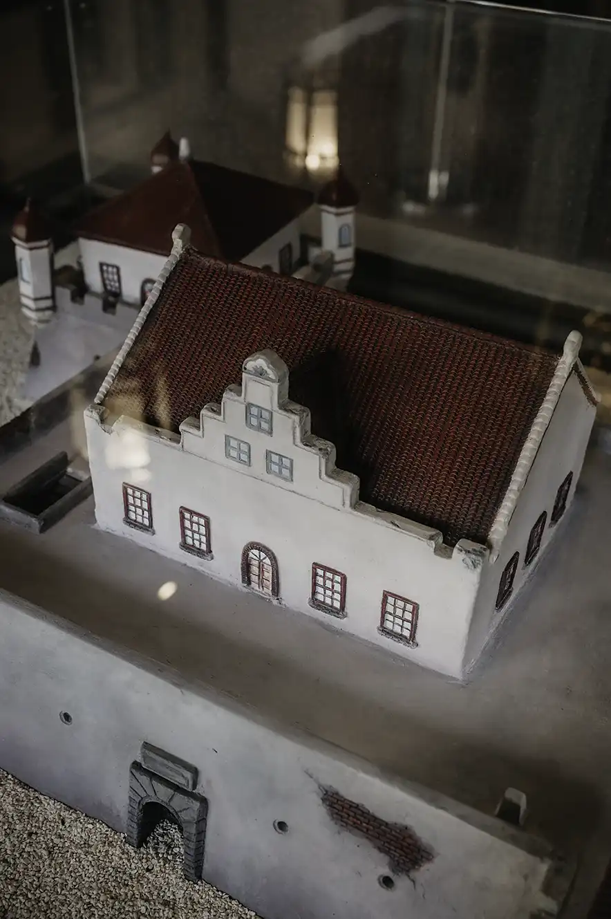 Restored model of Fort Provintia in Tainan