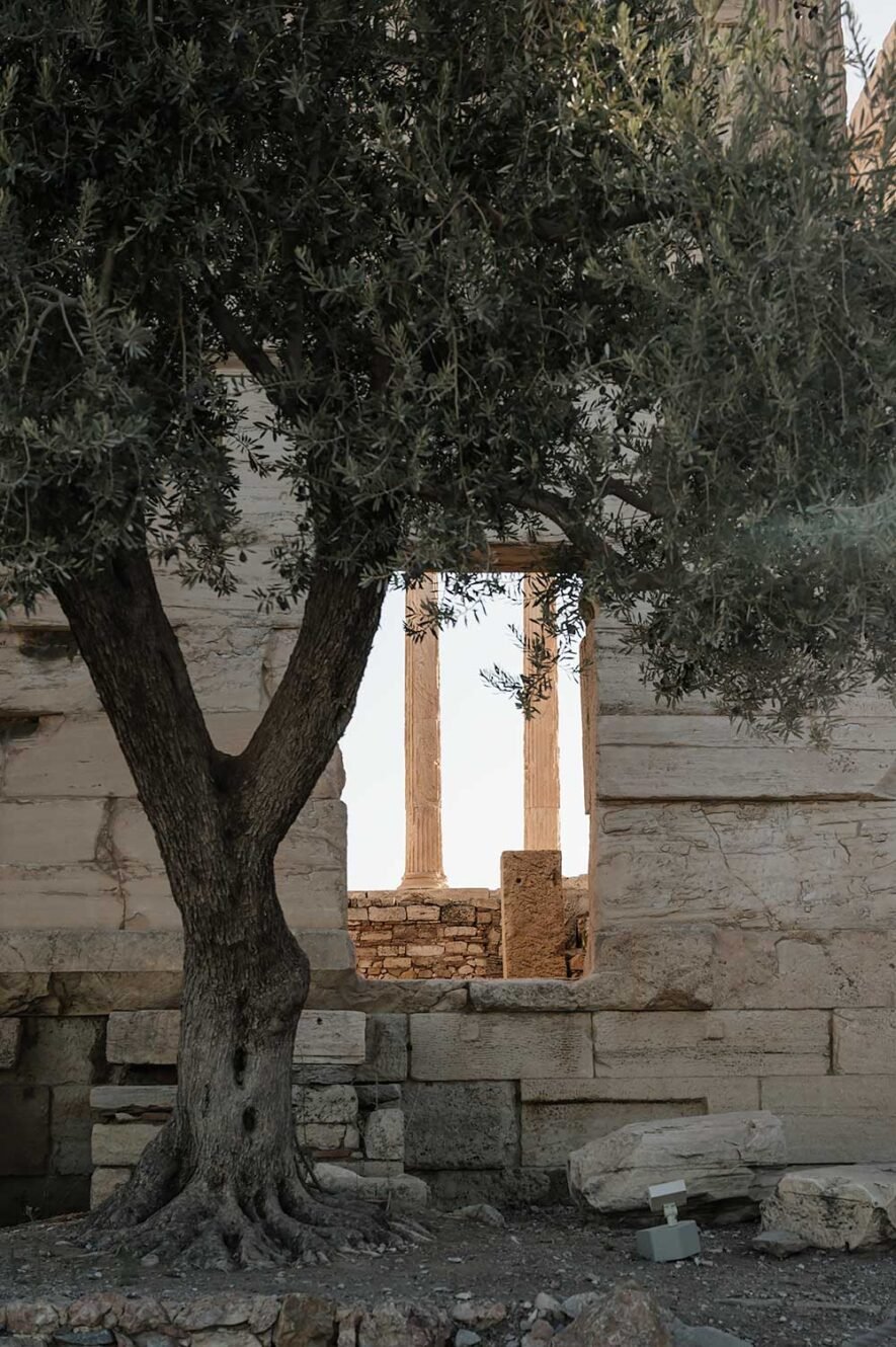 Erechtheion tempel op de Akropolis