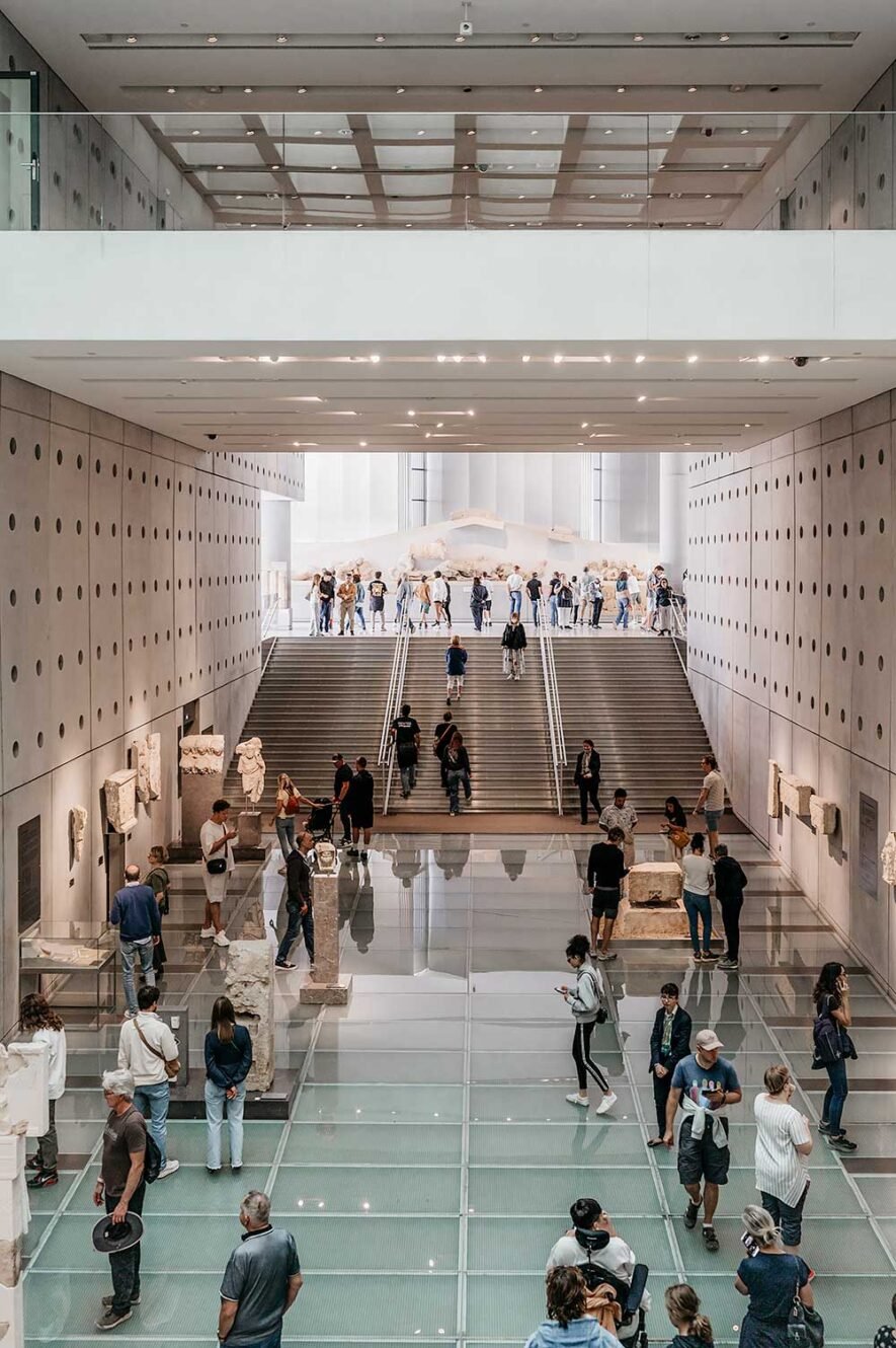 Acropolis Museum in Athens.