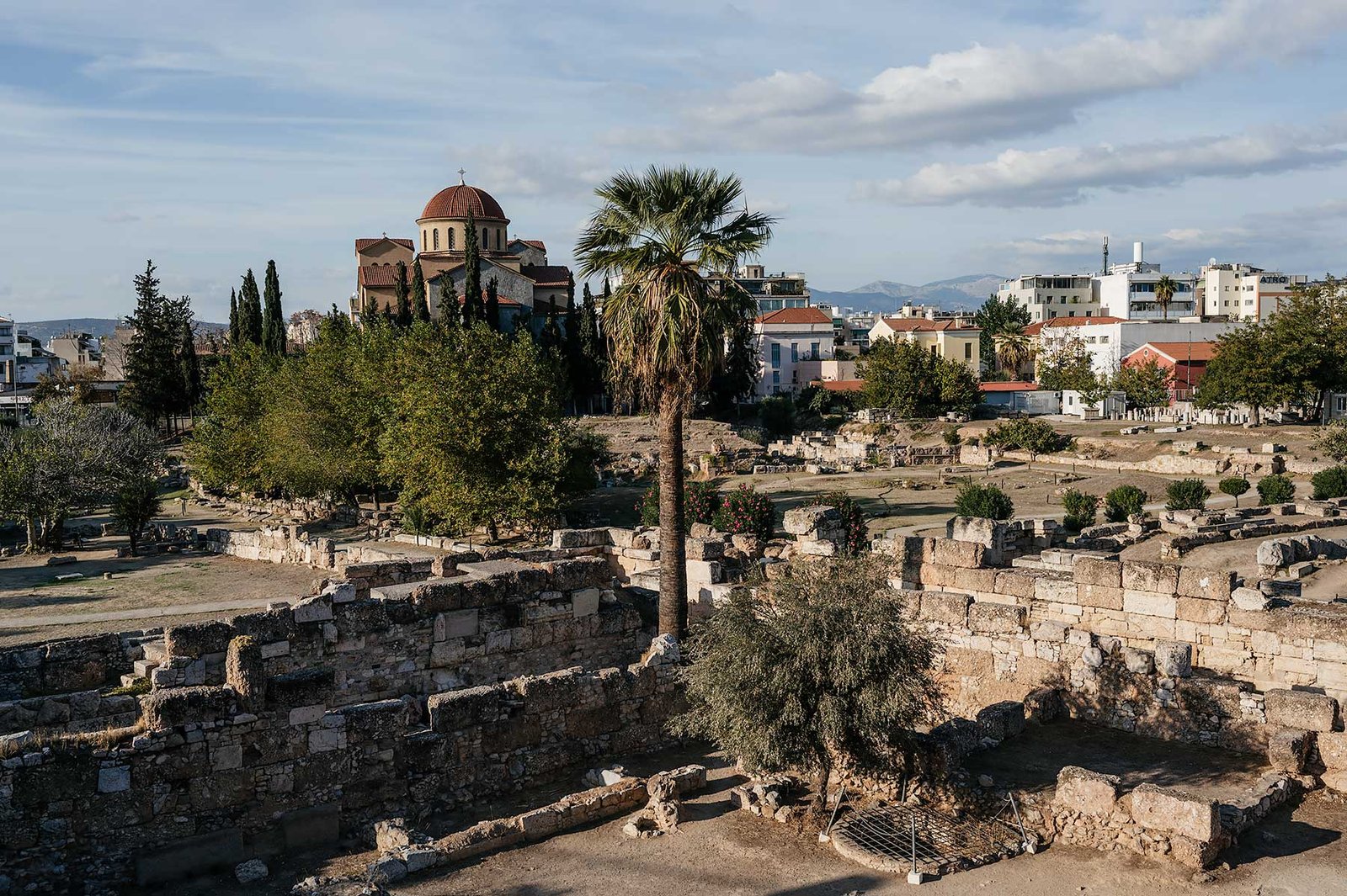 Kerameikos, one of the historic places to visit in Athens.