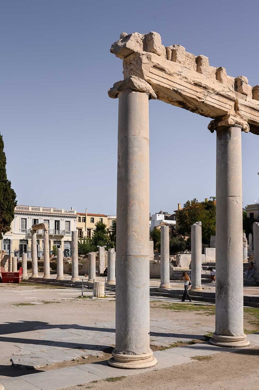 Roman Agora in Athens, Greece