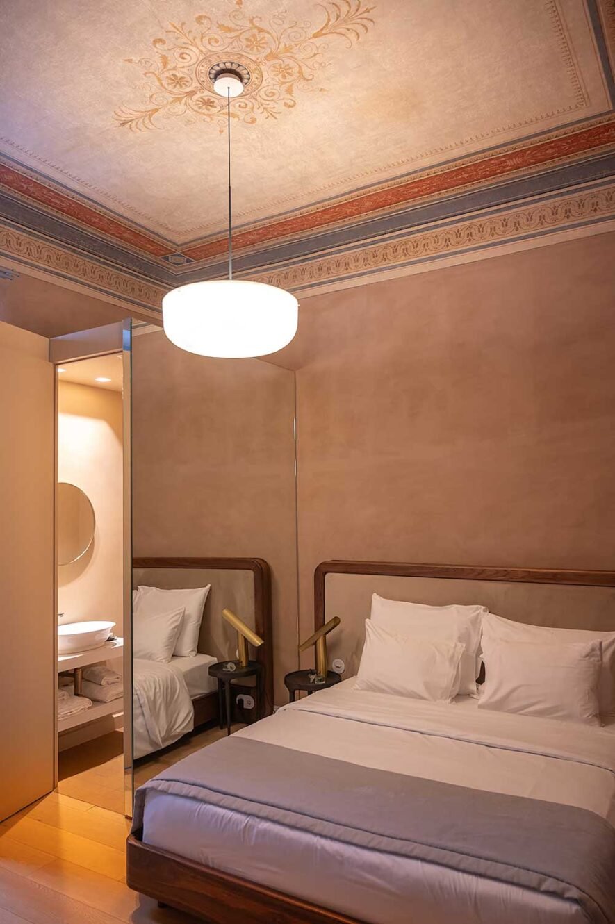 Hotelkamer Glint in Monument Hotel Athens, een van de mooiste, luxe boutique hotels in Athene