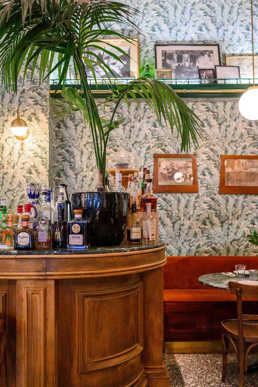 Greek restaurant with a French vibe Cherchez la Femme in Athens