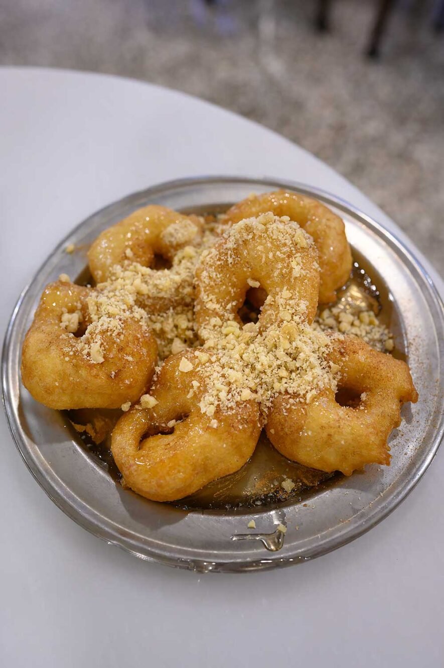 Krinos for the original loukoumades, greek donuts in Athens