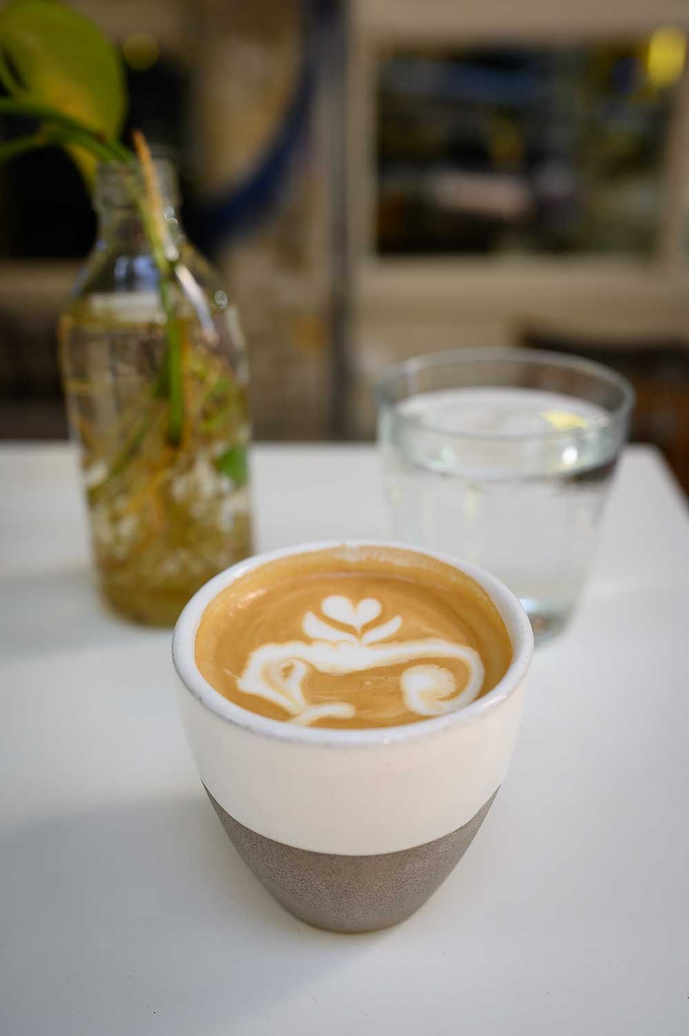 Cafe Motiv in Exarchia where you can get the best coffee in Athens