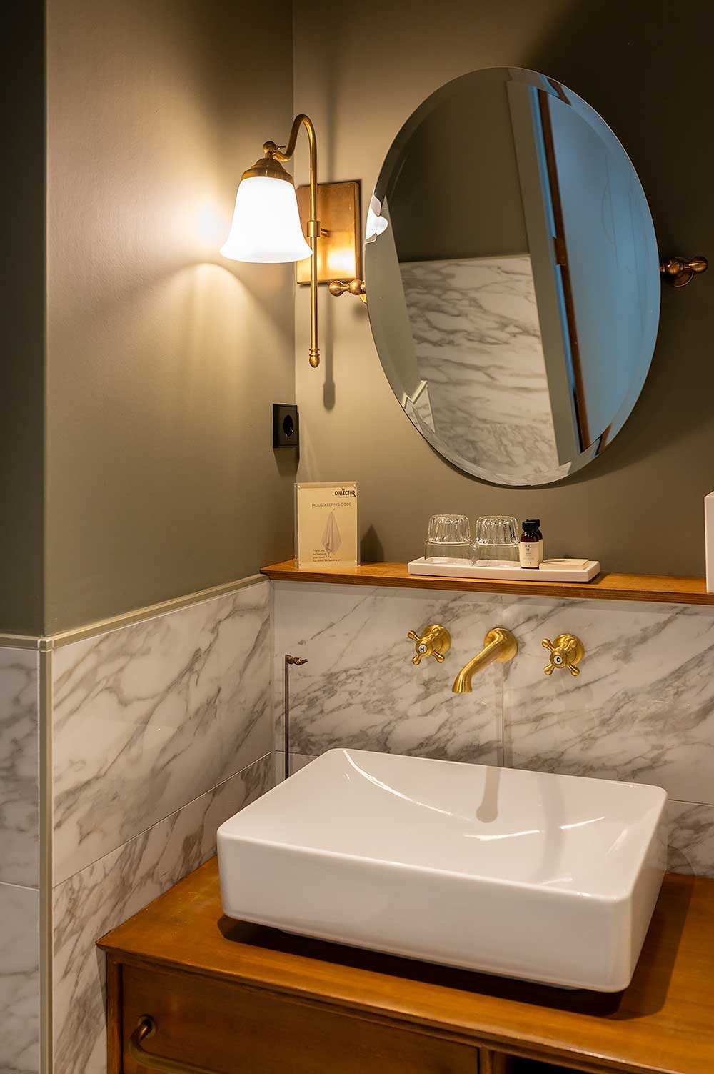 Bathroom at The Collector Hotel