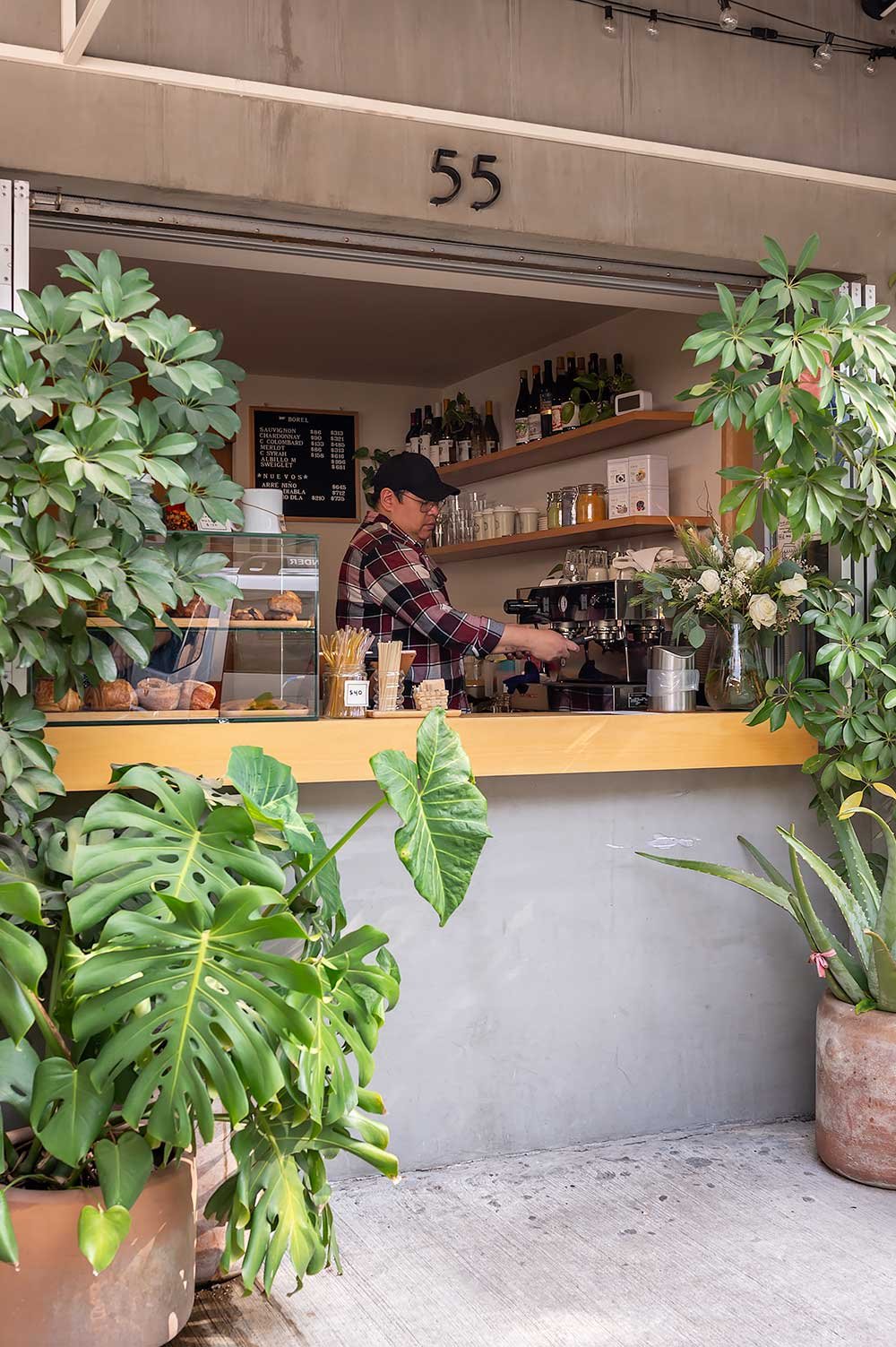 Goede koffie bij Borel in Condesa, Mexico City
