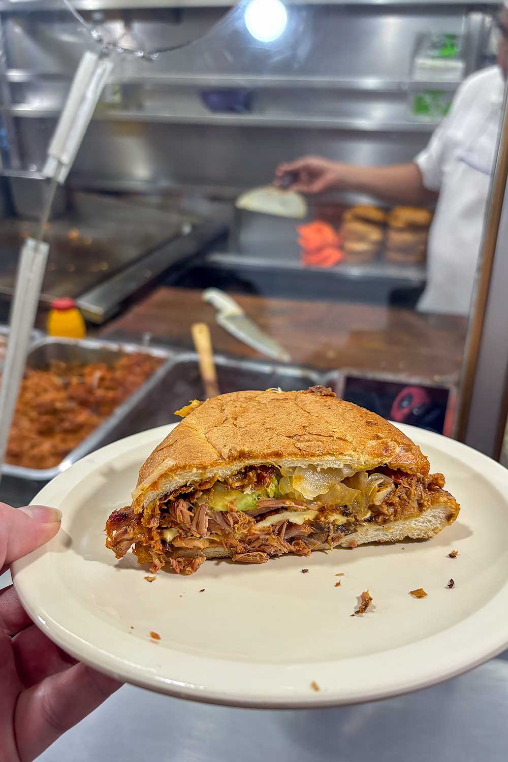 Street food at night tour door Eat like a local in Mexico City