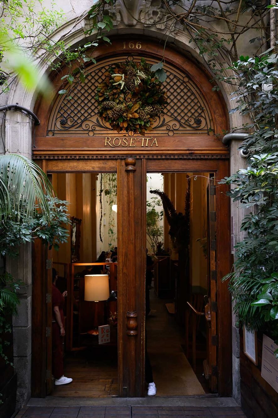 Michelin ster restaurant Rosetta in Roma Norte, Mexico City. Een van de beste restaurants in Mexico City en van de wereld. 