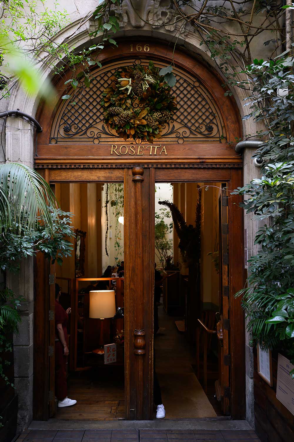 Michelin star restaurant Rosetta in Roma Norte, Mexico City. One of the best restaurants in Mexico City and the world