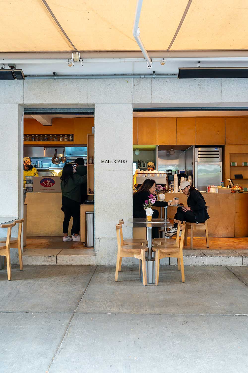 Weekend brunch in Condessa, Mexico City at Malcriado