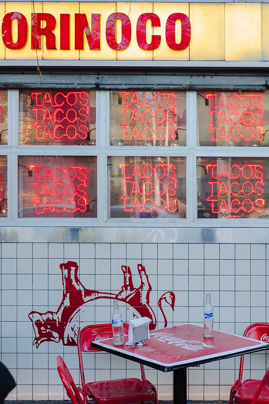 Taquería Orinoco in Mexico City