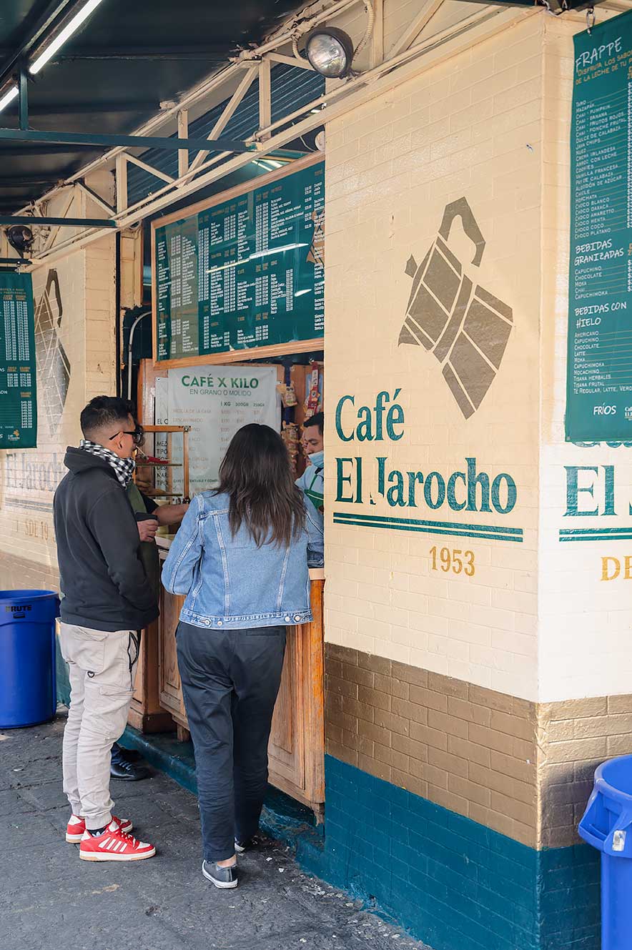 Cafe El Jarocho in Mexico City