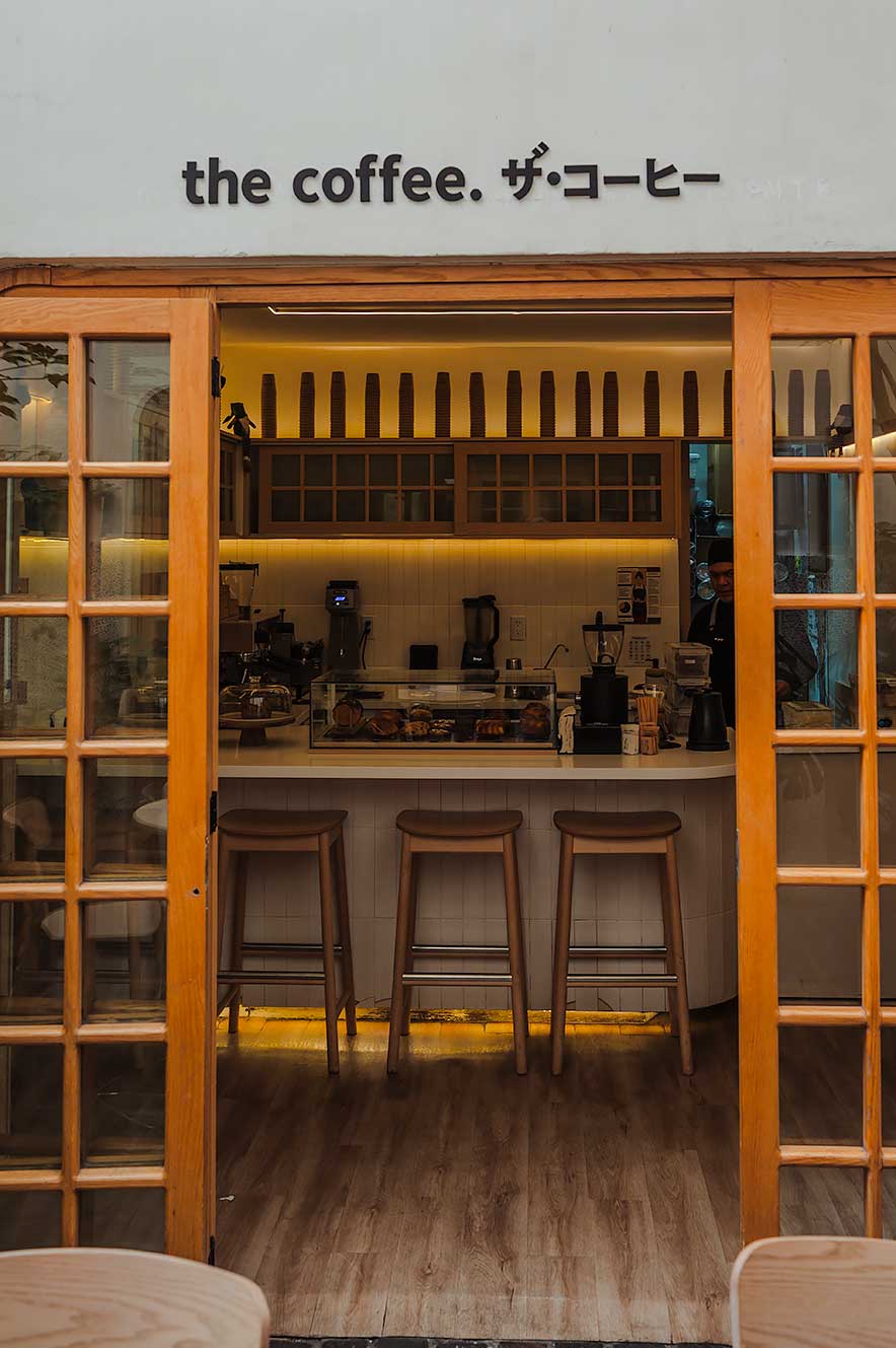 The Coffee in El Parián, Mexico City