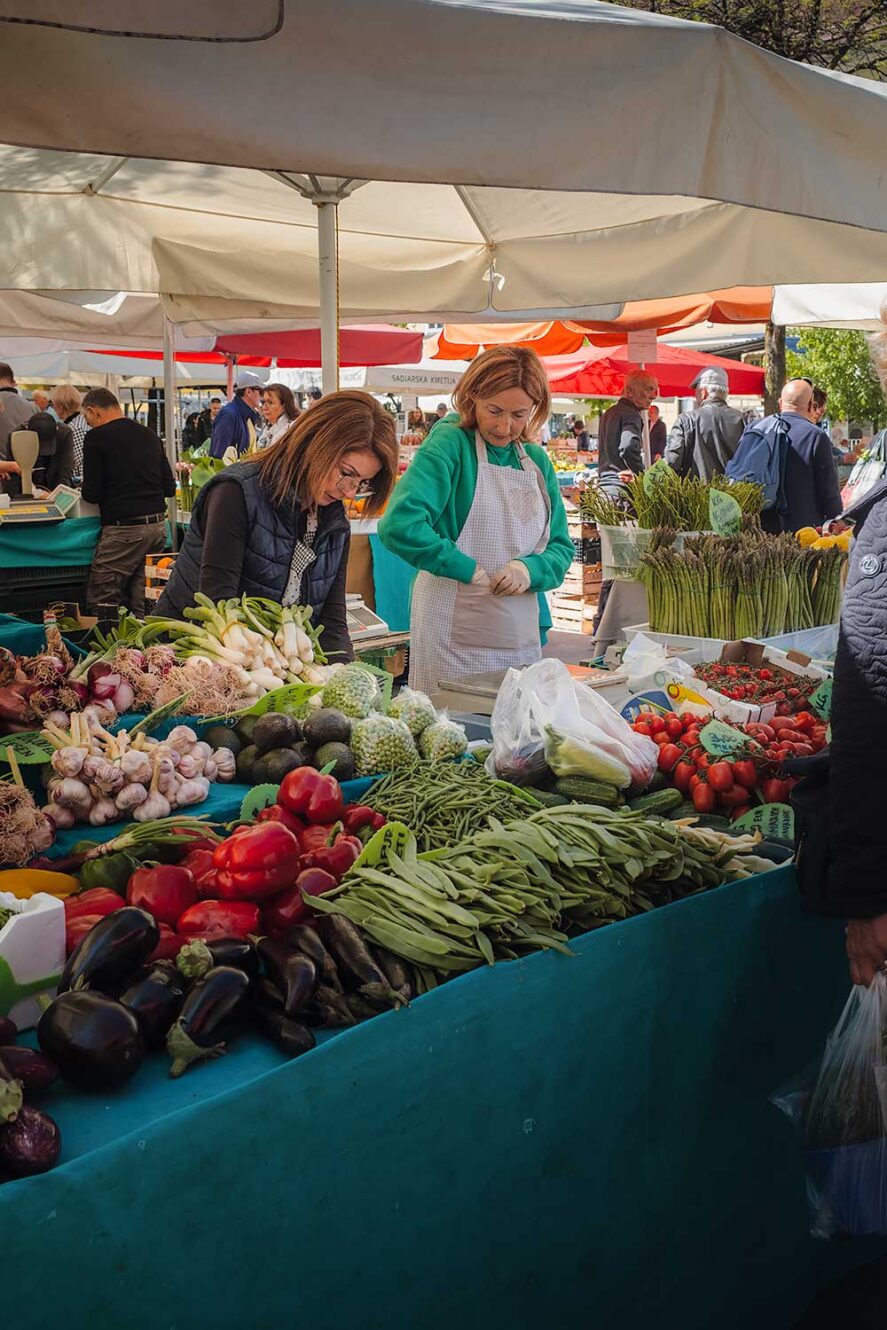 Visit the Central Market as part of your Ljubljana Itinerary