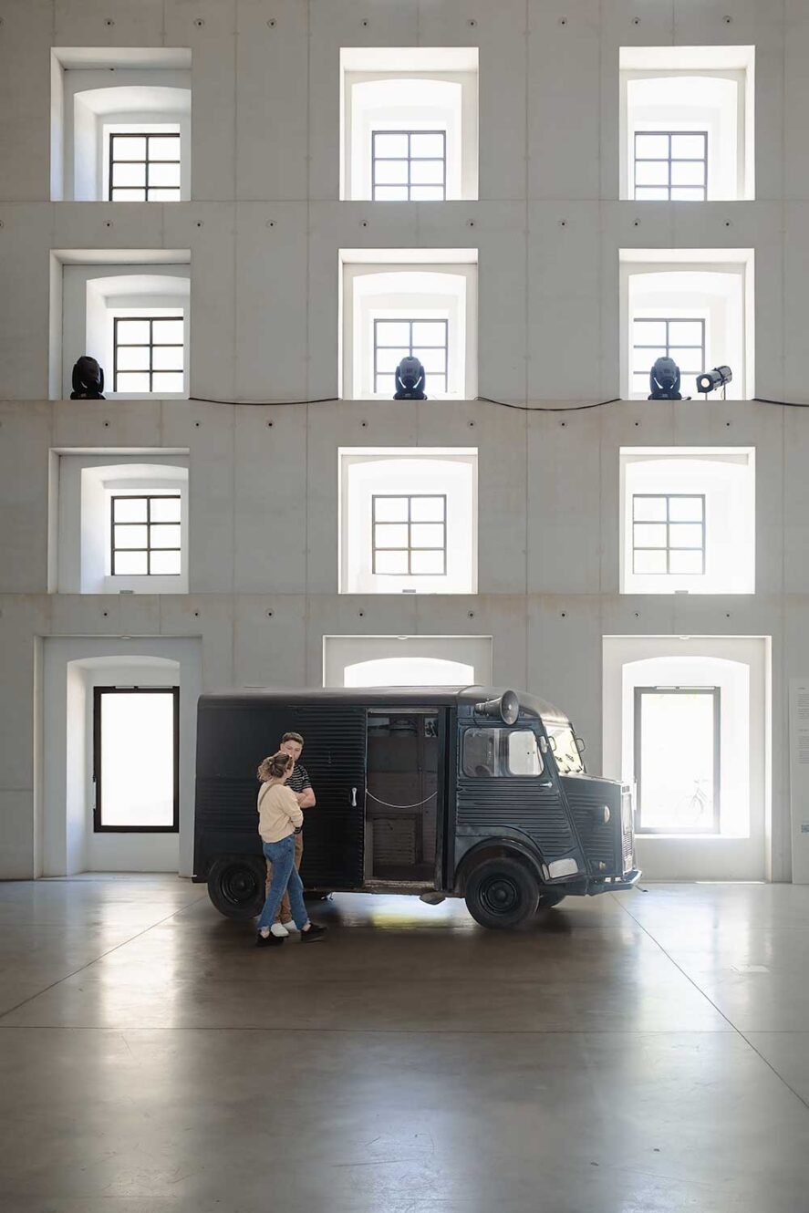 Exhibition Ulay and Marina Abramović at Cuckrarna in Ljubljana