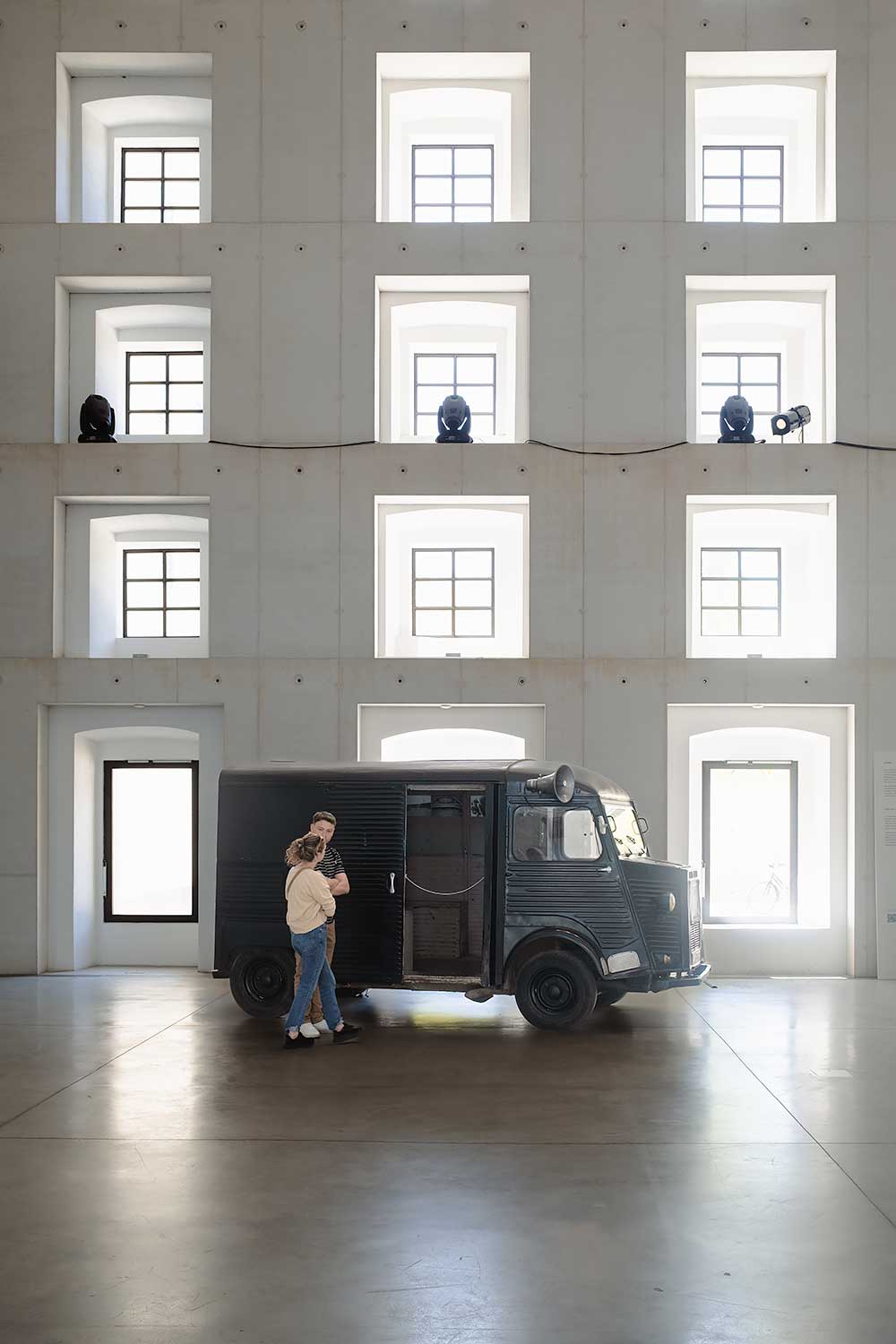 Exhibition Ulay and Marina Abramović at Cuckrarna in Ljubljana
