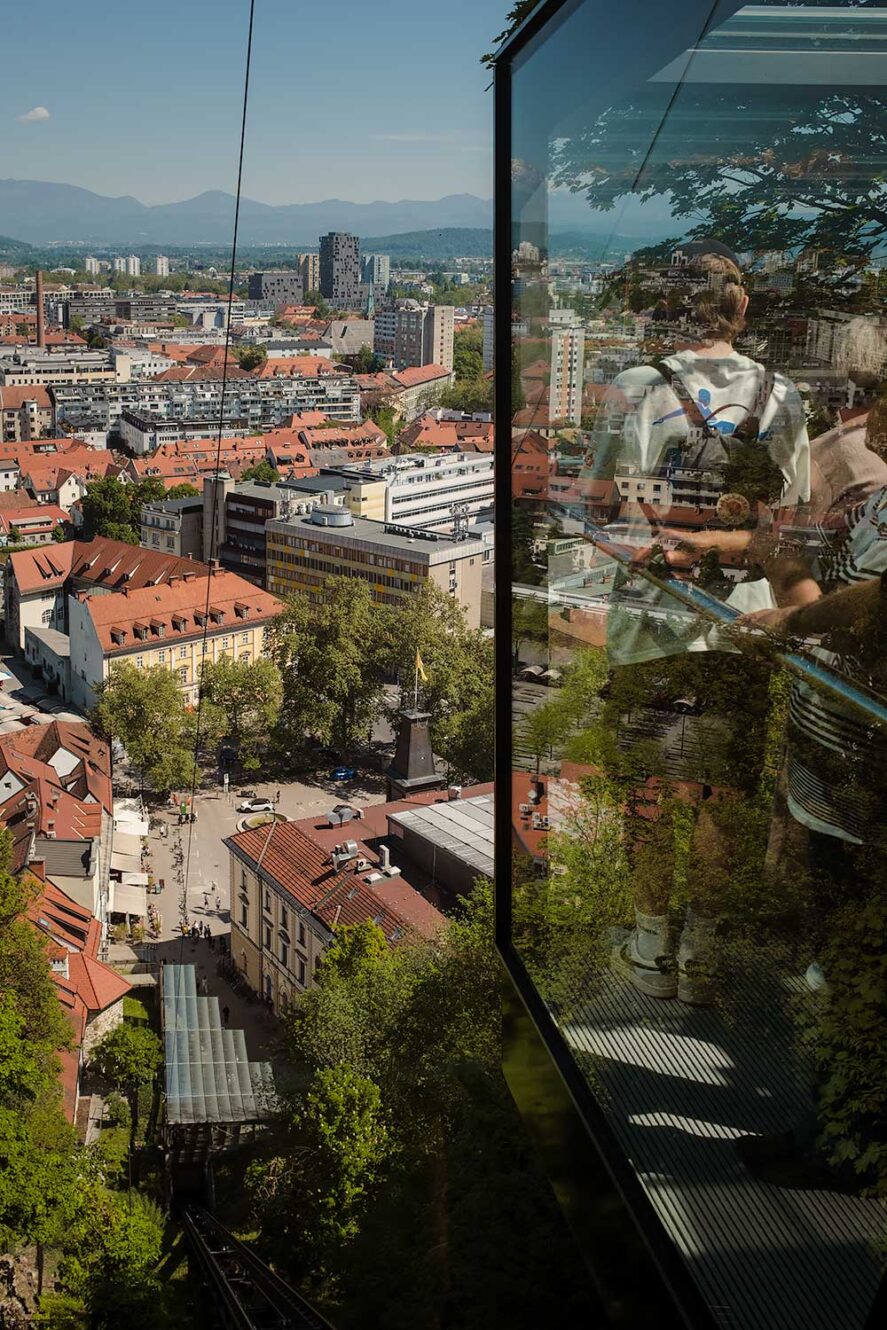 Take the funicular to or from Ljubljana Castle
