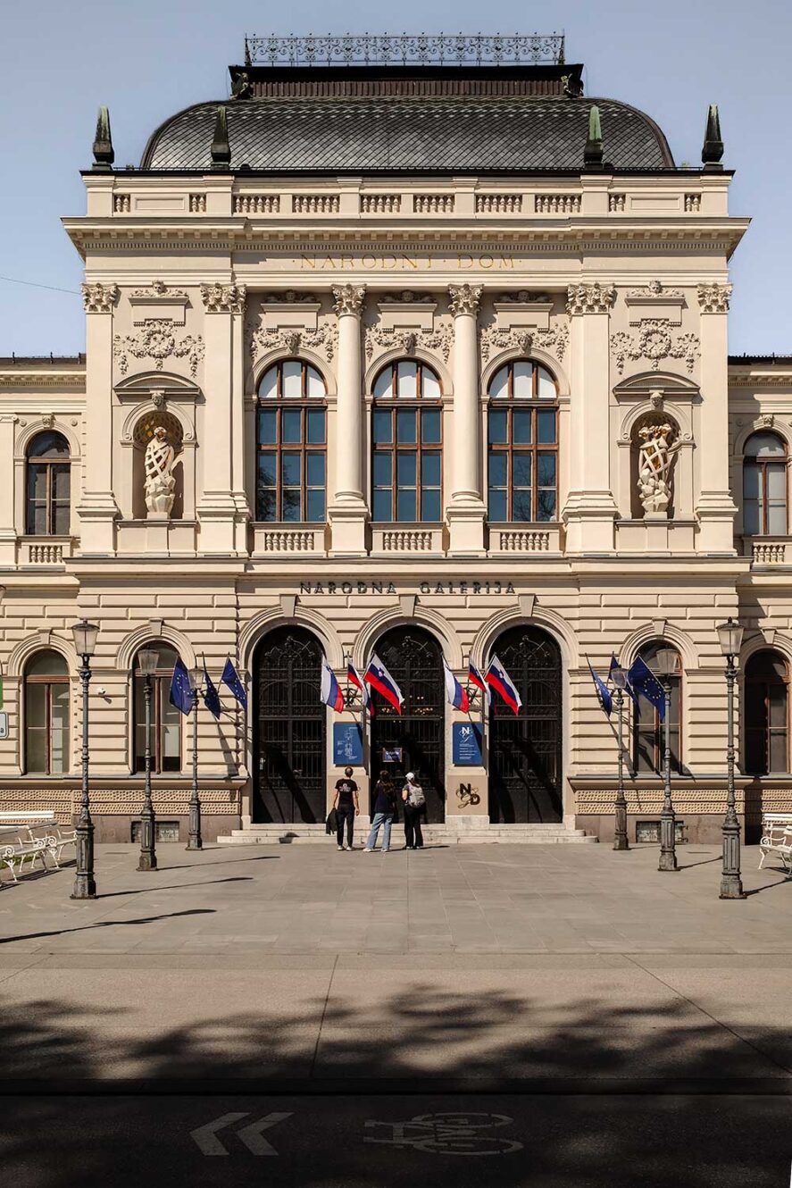 Visit the national gallery of Slovenia in Ljubljana