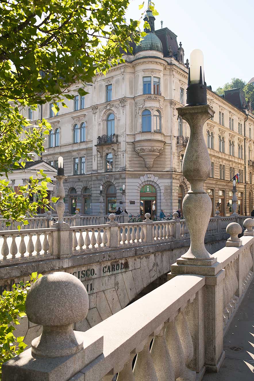 Triple Bridge in Ljubljana